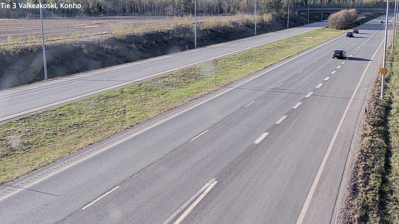 Kelikamerat Kuva Tie 3 Valkeakoski, Konho, Valkeakoski, Pirkanmaa