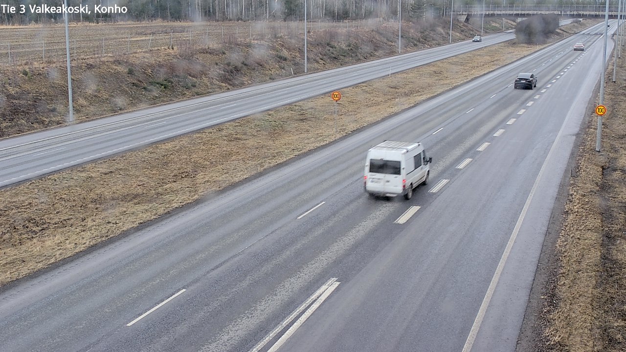 Weather Camera Image Road 3 Valkeakoski, Konho, Valkeakoski, Pirkanmaa