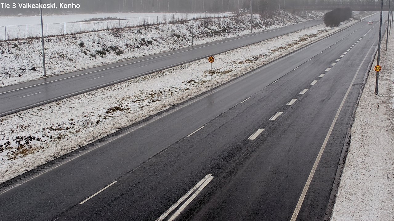 Weather Camera Image Road 3 Valkeakoski, Konho, Valkeakoski, Pirkanmaa