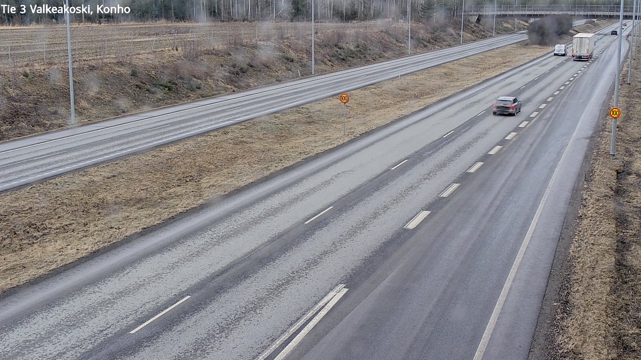 Weather Camera Image Road 3 Valkeakoski, Konho, Valkeakoski, Pirkanmaa