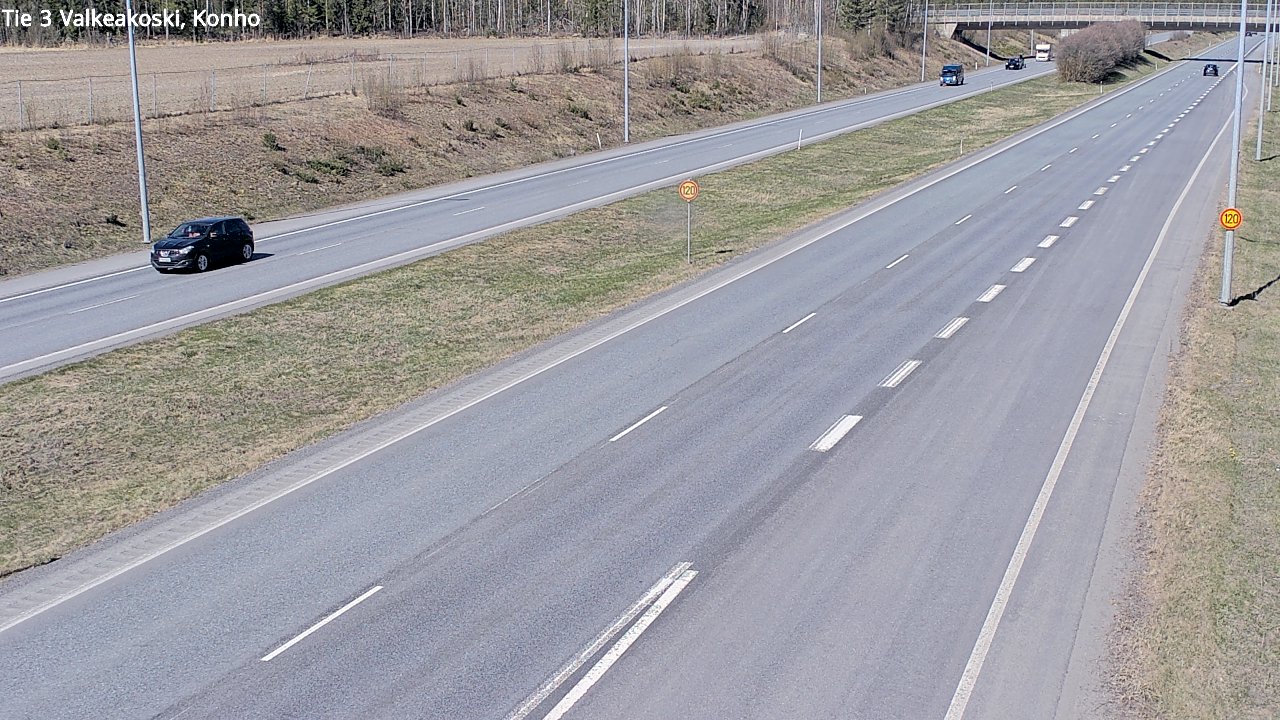 Kelikamerat Kuva Tie 3 Valkeakoski, Konho, Valkeakoski, Pirkanmaa