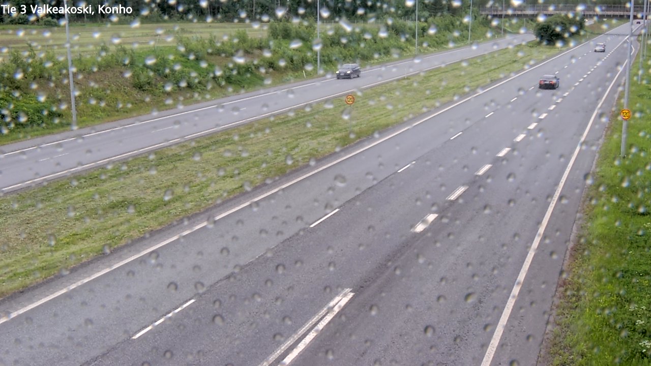 Weather Camera Image Väg 3 Valkeakoski, Konho, Valkeakoski, Pirkanmaa