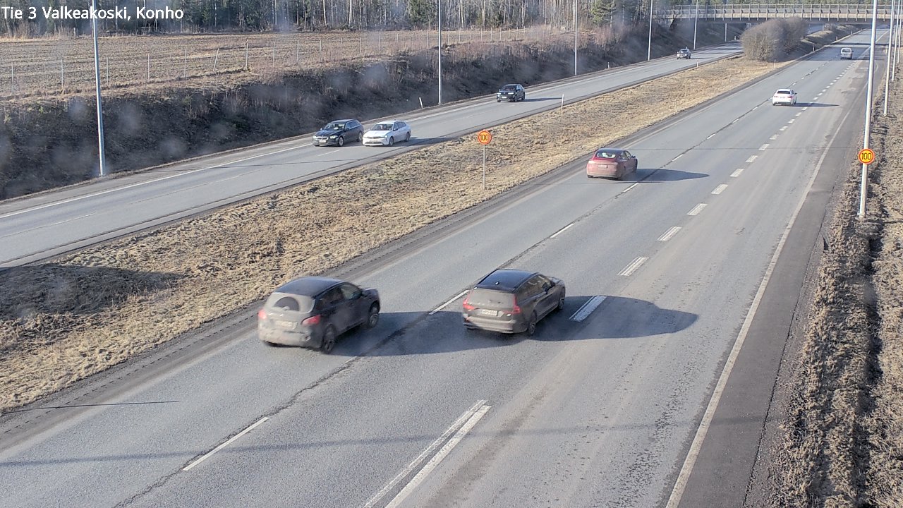 Weather Camera Image Road 3 Valkeakoski, Konho, Valkeakoski, Pirkanmaa