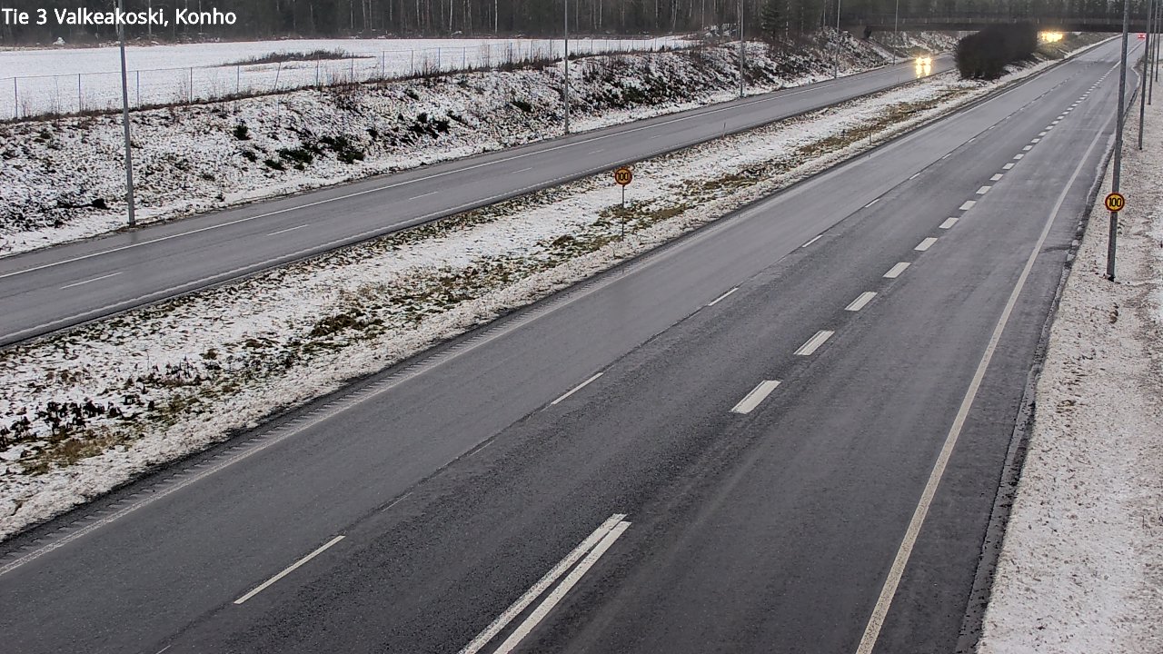 Weather Camera Image Road 3 Valkeakoski, Konho, Valkeakoski, Pirkanmaa