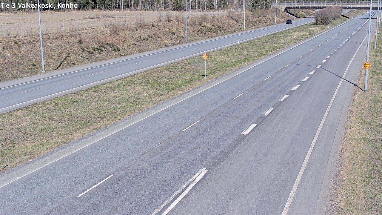 Kelikamerat Kuva Tie 3 Valkeakoski, Konho, Valkeakoski, Pirkanmaa