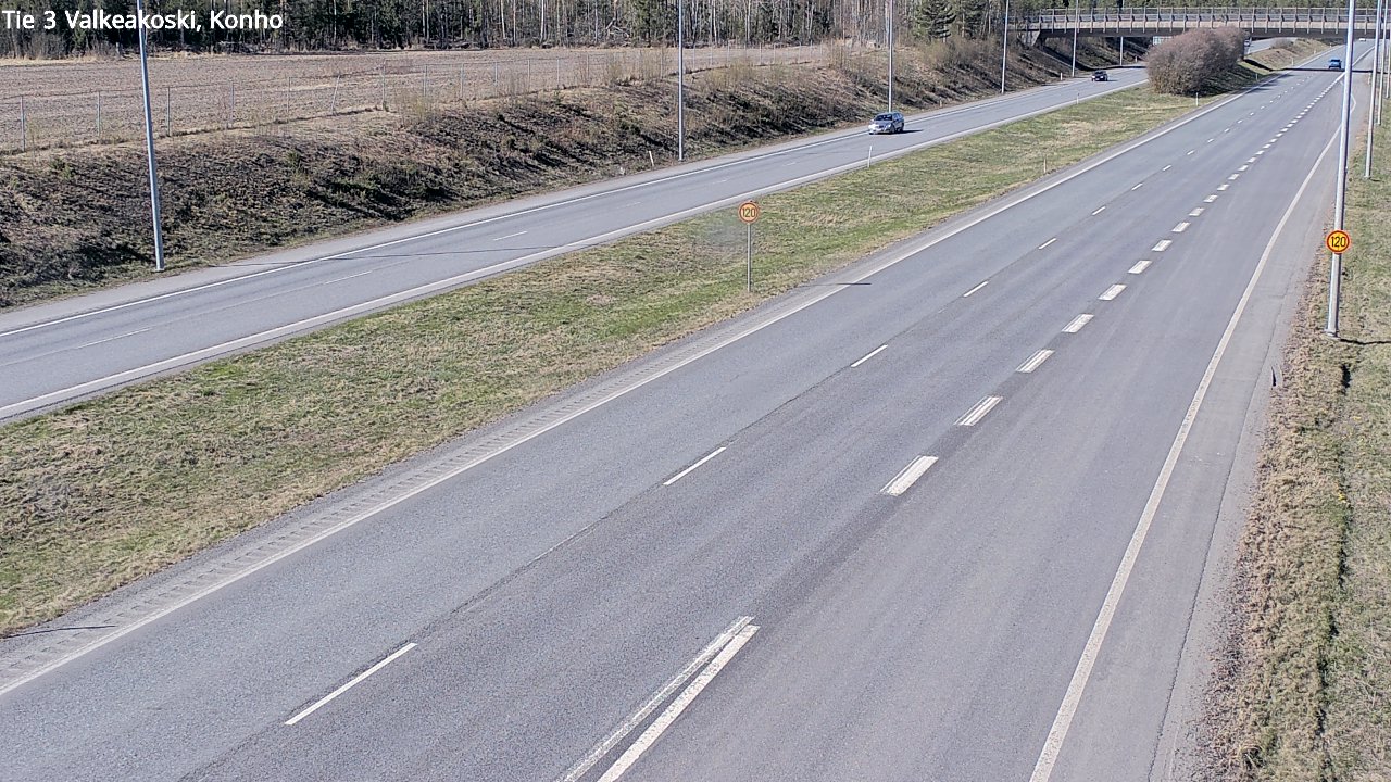Kelikamerat Kuva Tie 3 Valkeakoski, Konho, Valkeakoski, Pirkanmaa