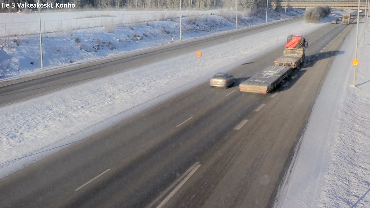 Weather Camera Image Road 3 Valkeakoski, Konho, Valkeakoski, Pirkanmaa