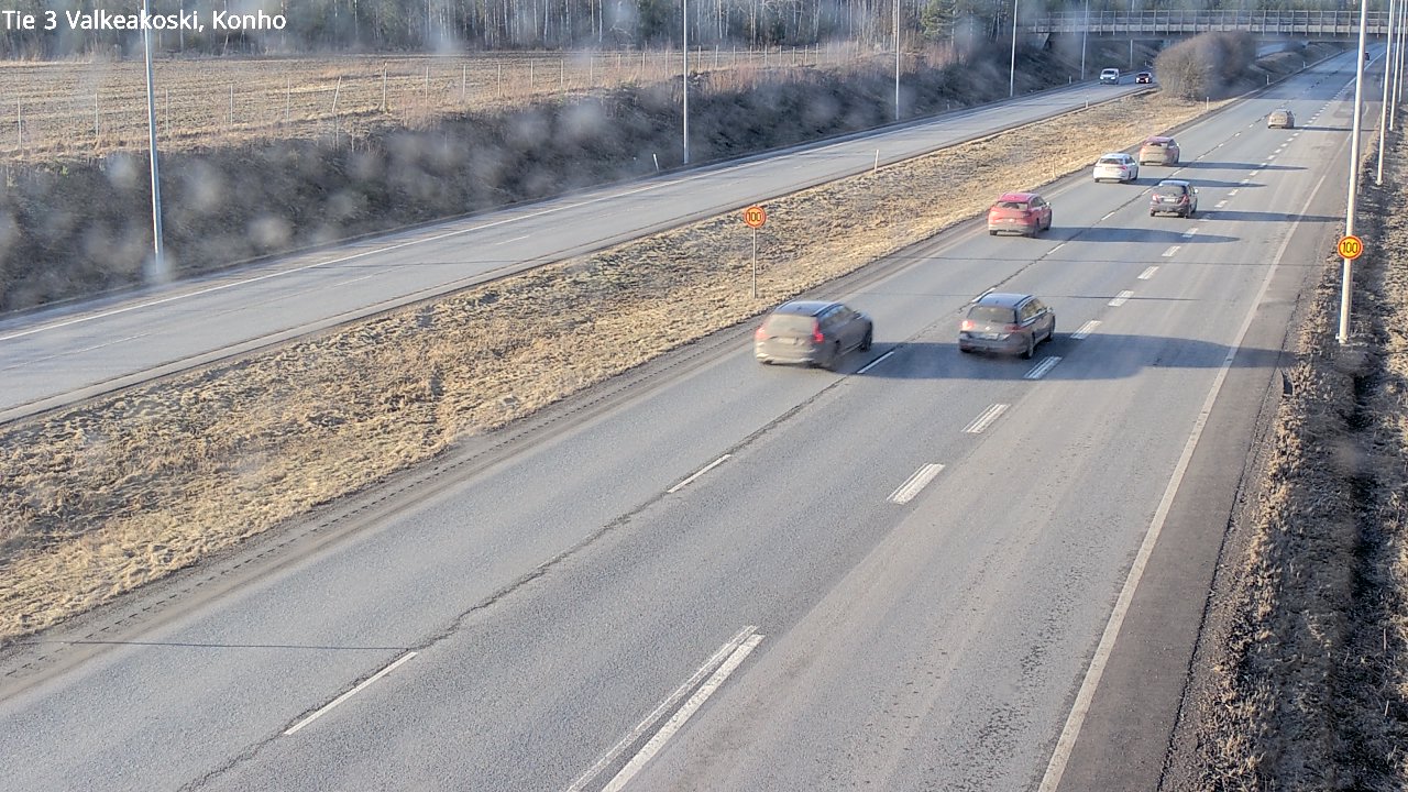 Weather Camera Image Väg 3 Valkeakoski, Konho, Valkeakoski, Pirkanmaa
