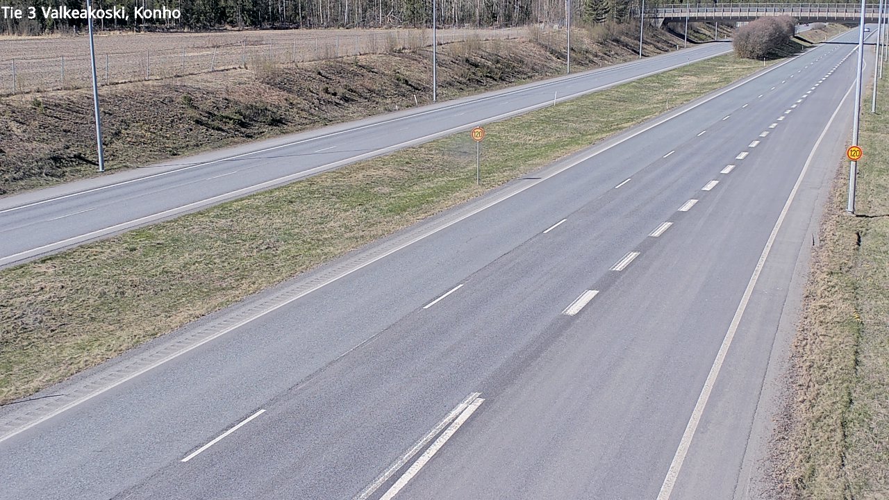 Kelikamerat Kuva Tie 3 Valkeakoski, Konho, Valkeakoski, Pirkanmaa