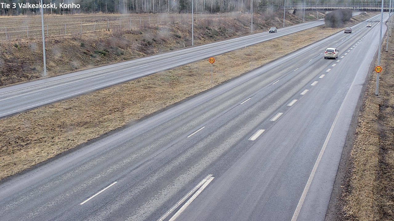 Weather Camera Image Road 3 Valkeakoski, Konho, Valkeakoski, Pirkanmaa