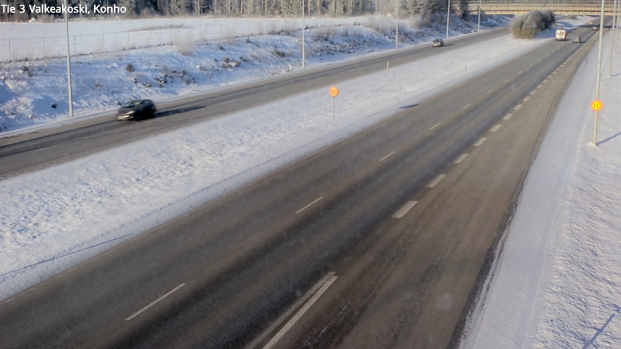 Kelikamerat Kuva Tie 3 Valkeakoski, Konho, Valkeakoski, Pirkanmaa