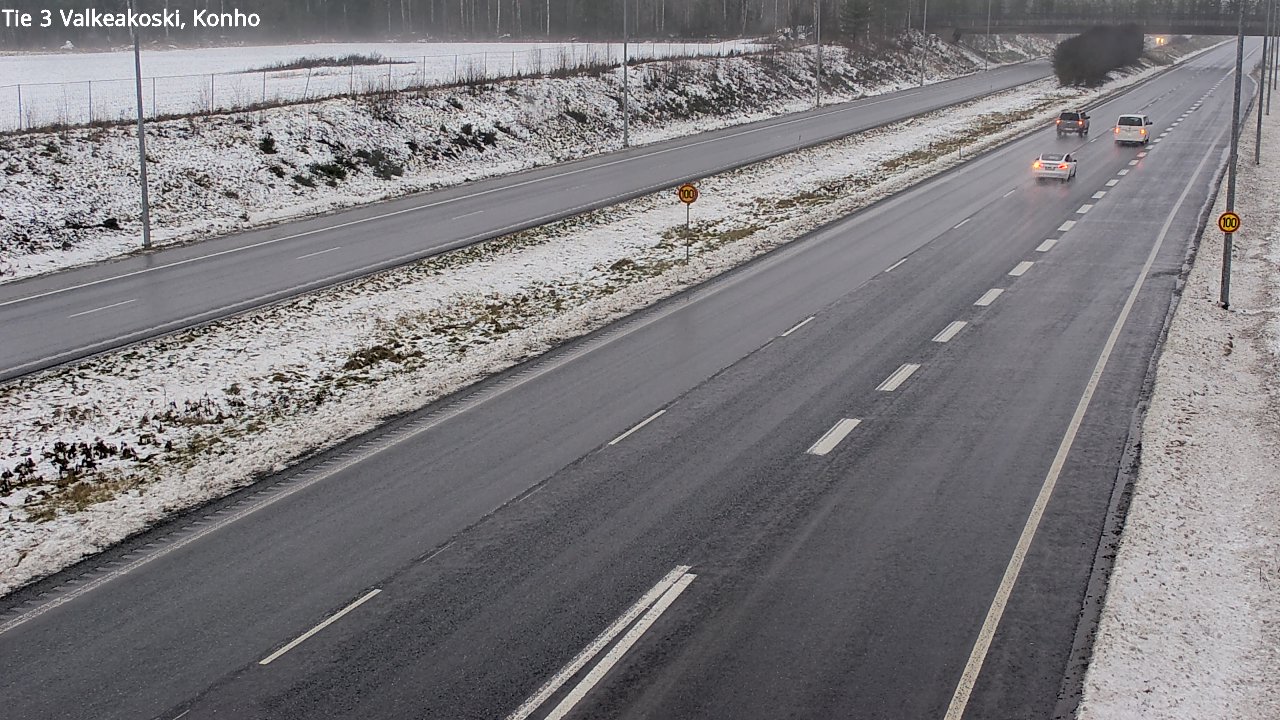 Weather Camera Image Road 3 Valkeakoski, Konho, Valkeakoski, Pirkanmaa