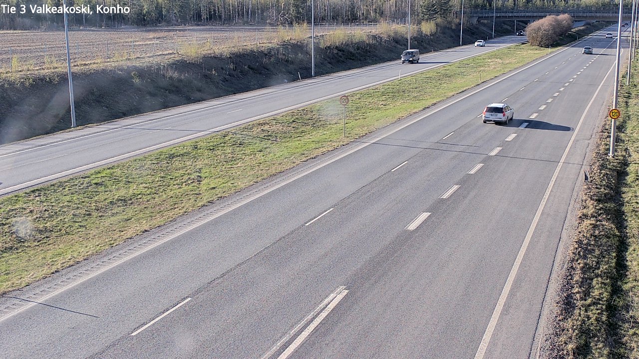 Kelikamerat Kuva Tie 3 Valkeakoski, Konho, Valkeakoski, Pirkanmaa