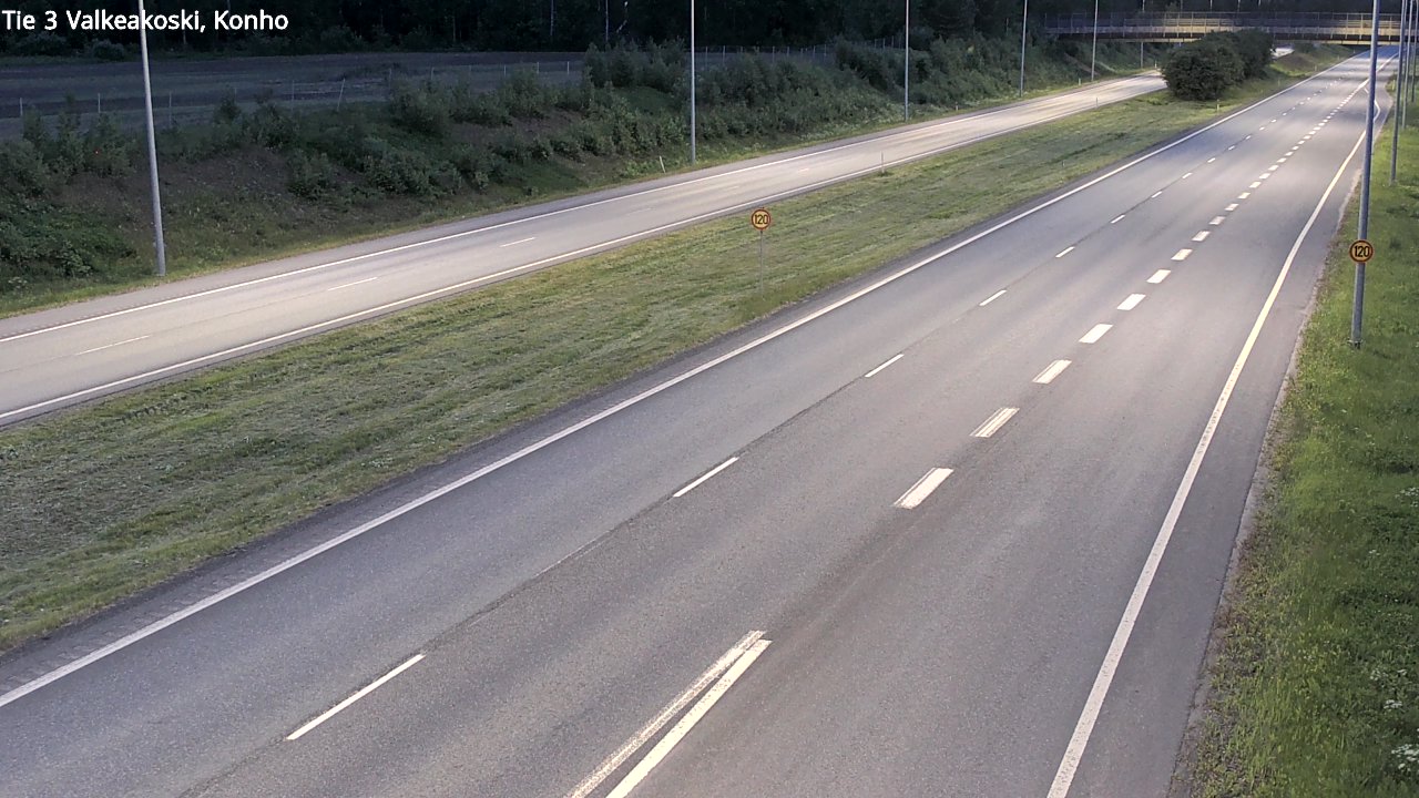 Kelikamerat Kuva Tie 3 Valkeakoski, Konho, Valkeakoski, Pirkanmaa