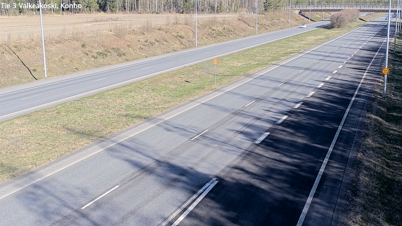 Kelikamerat Kuva Tie 3 Valkeakoski, Konho, Valkeakoski, Pirkanmaa