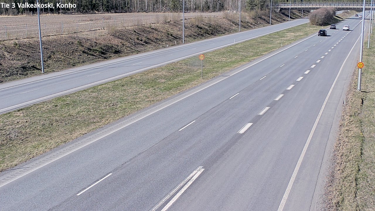Kelikamerat Kuva Tie 3 Valkeakoski, Konho, Valkeakoski, Pirkanmaa