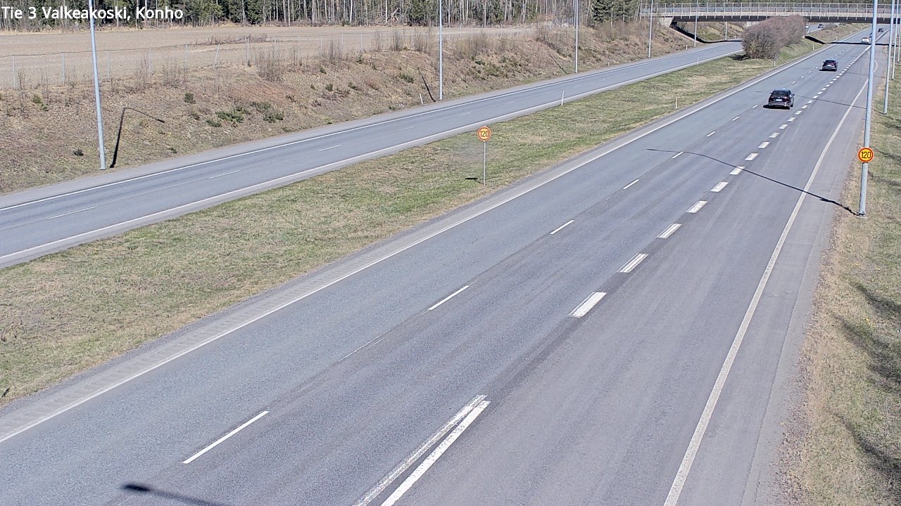Kelikamerat Kuva Tie 3 Valkeakoski, Konho, Valkeakoski, Pirkanmaa