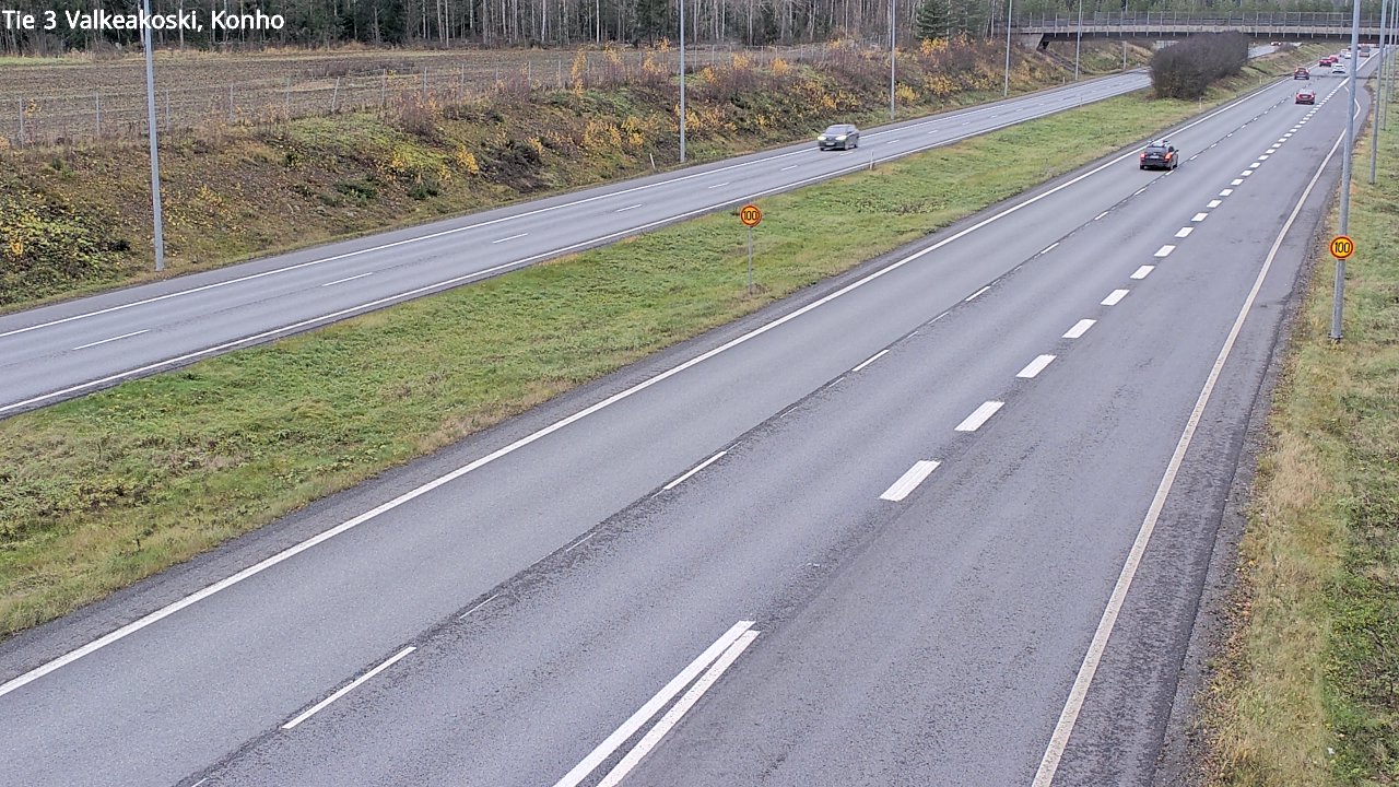 Kelikamerat Kuva Tie 3 Valkeakoski, Konho, Valkeakoski, Pirkanmaa