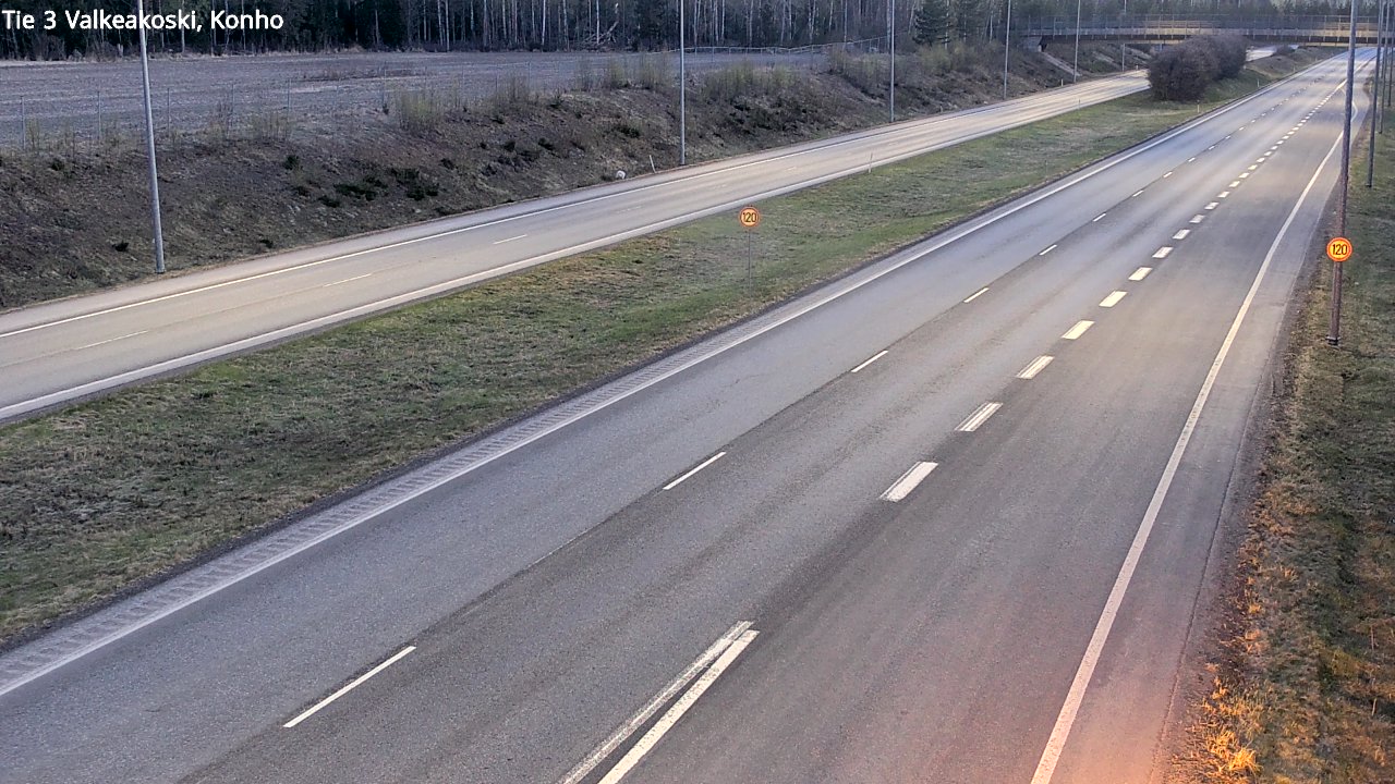 Kelikamerat Kuva Tie 3 Valkeakoski, Konho, Valkeakoski, Pirkanmaa