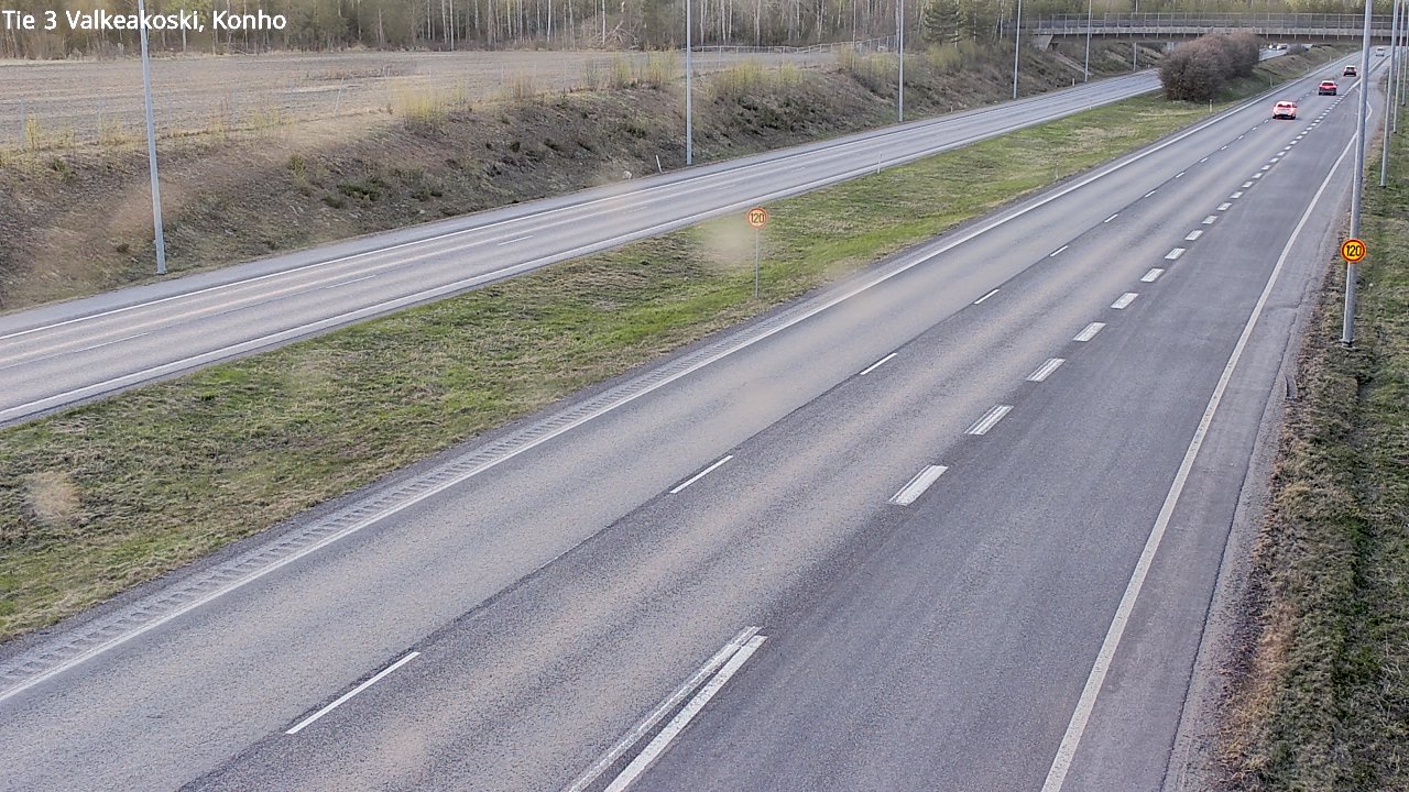 Kelikamerat Kuva Tie 3 Valkeakoski, Konho, Valkeakoski, Pirkanmaa
