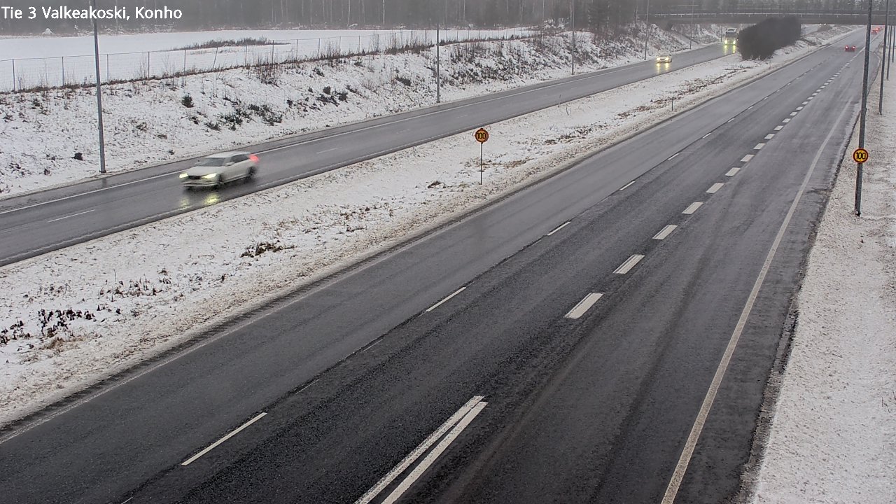 Weather Camera Image Road 3 Valkeakoski, Konho, Valkeakoski, Pirkanmaa