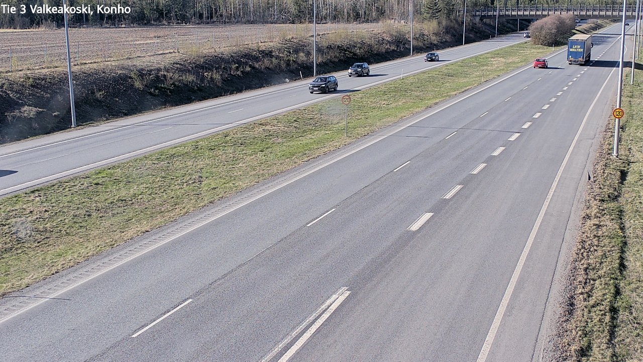 Kelikamerat Kuva Tie 3 Valkeakoski, Konho, Valkeakoski, Pirkanmaa