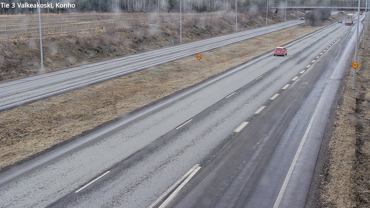 Weather Camera Image Road 3 Valkeakoski, Konho, Valkeakoski, Pirkanmaa