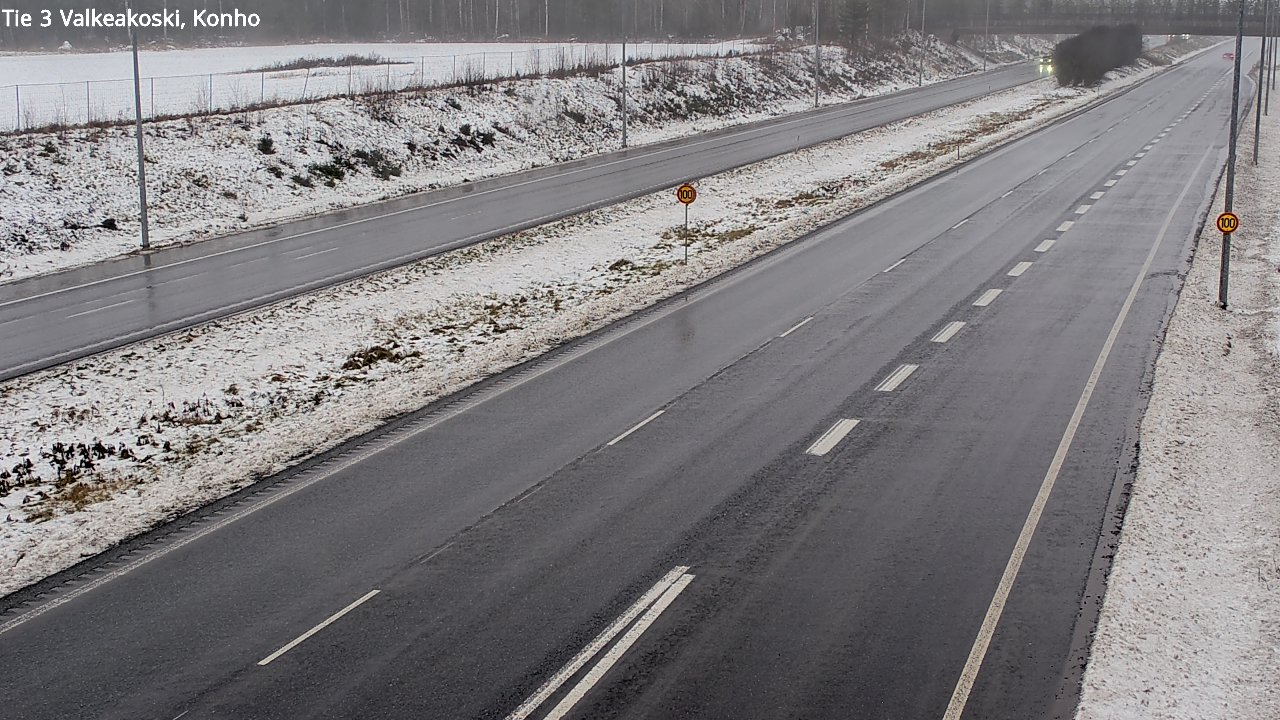 Weather Camera Image Road 3 Valkeakoski, Konho, Valkeakoski, Pirkanmaa