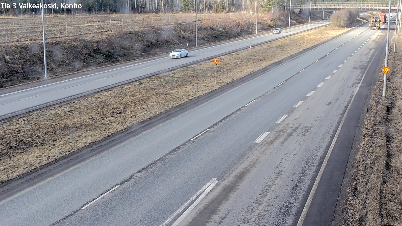 Weather Camera Image Road 3 Valkeakoski, Konho, Valkeakoski, Pirkanmaa