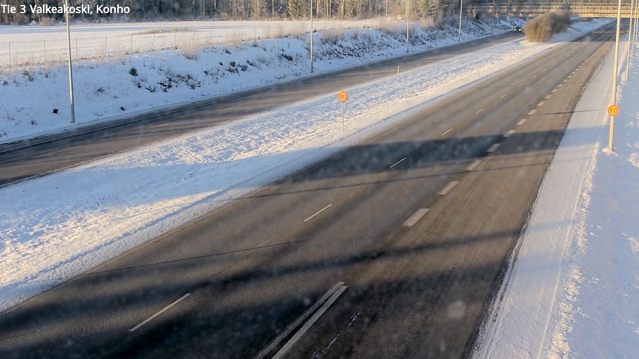 Weather Camera Image Road 3 Valkeakoski, Konho, Valkeakoski, Pirkanmaa