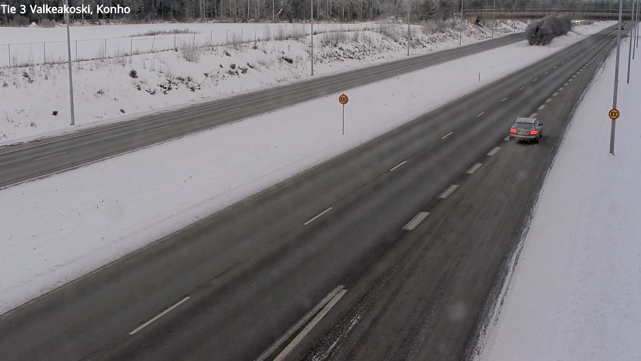 Weather Camera Image Road 3 Valkeakoski, Konho, Valkeakoski, Pirkanmaa