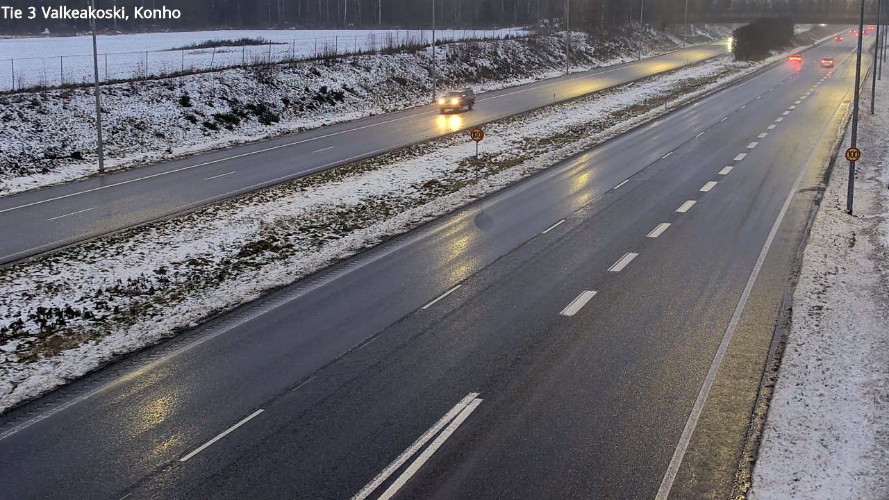 Weather Camera Image Road 3 Valkeakoski, Konho, Valkeakoski, Pirkanmaa