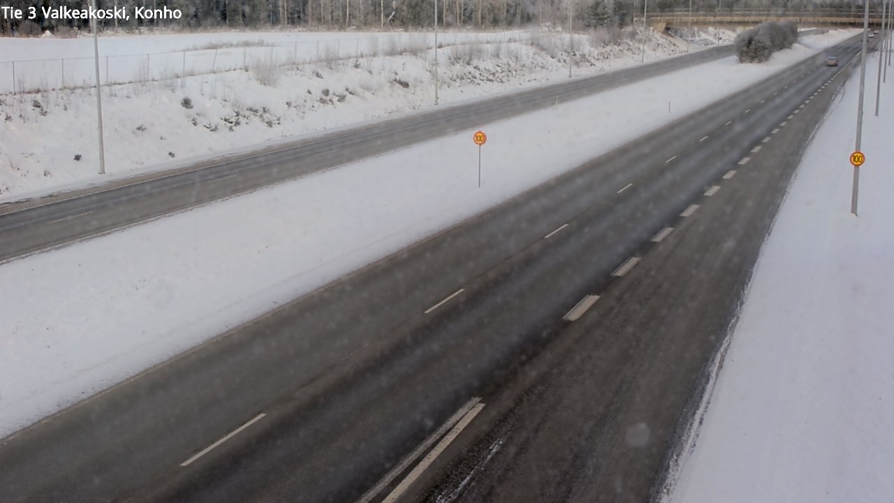 Kelikamerat Kuva Tie 3 Valkeakoski, Konho, Valkeakoski, Pirkanmaa