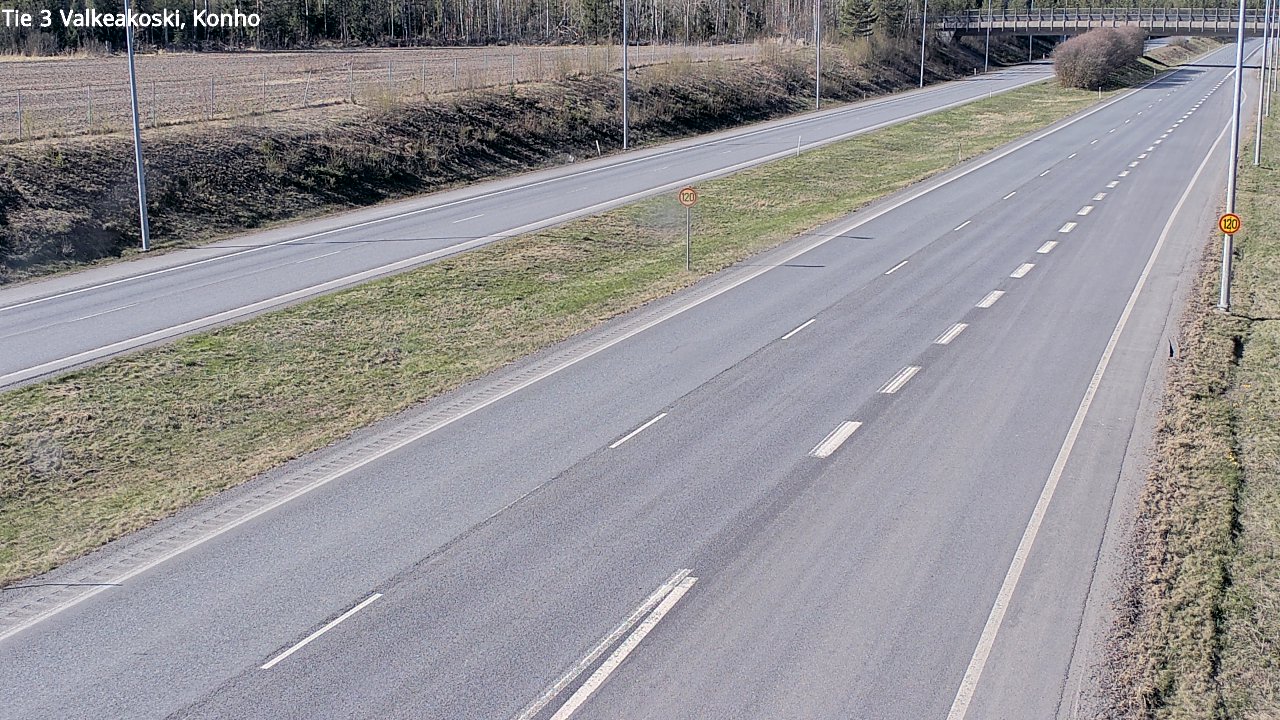 Kelikamerat Kuva Tie 3 Valkeakoski, Konho, Valkeakoski, Pirkanmaa