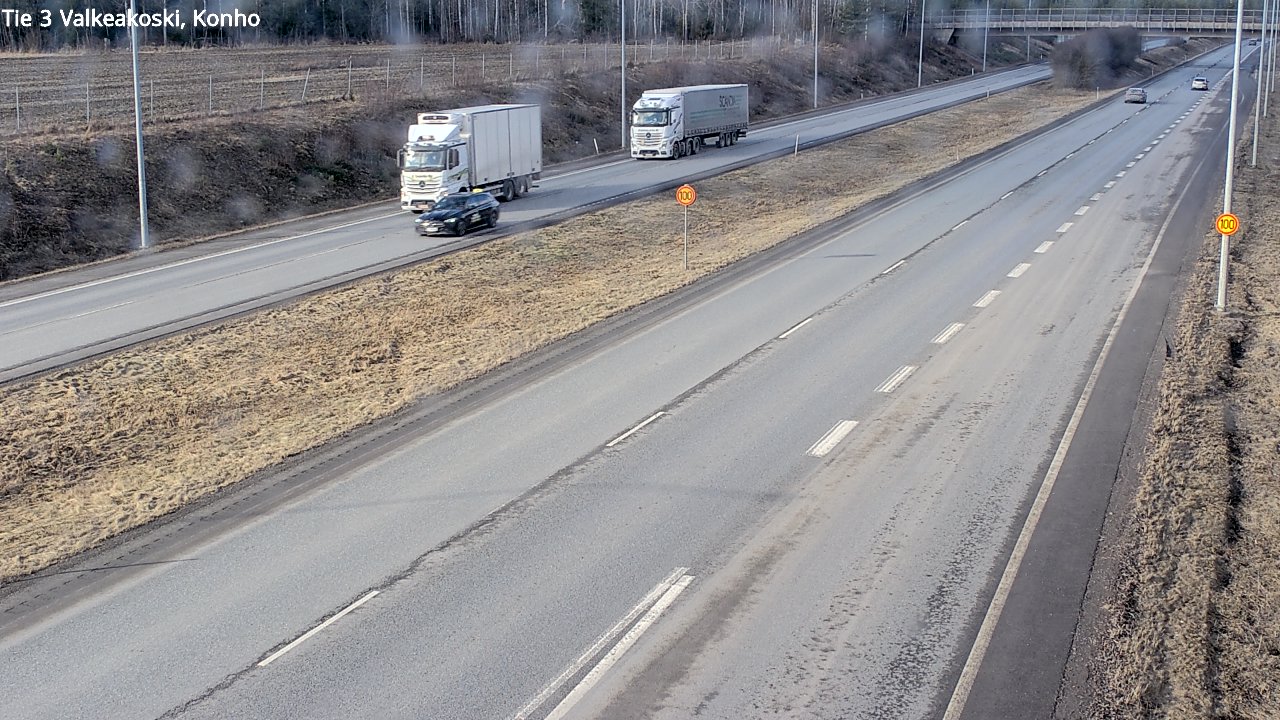 Weather Camera Image Road 3 Valkeakoski, Konho, Valkeakoski, Pirkanmaa