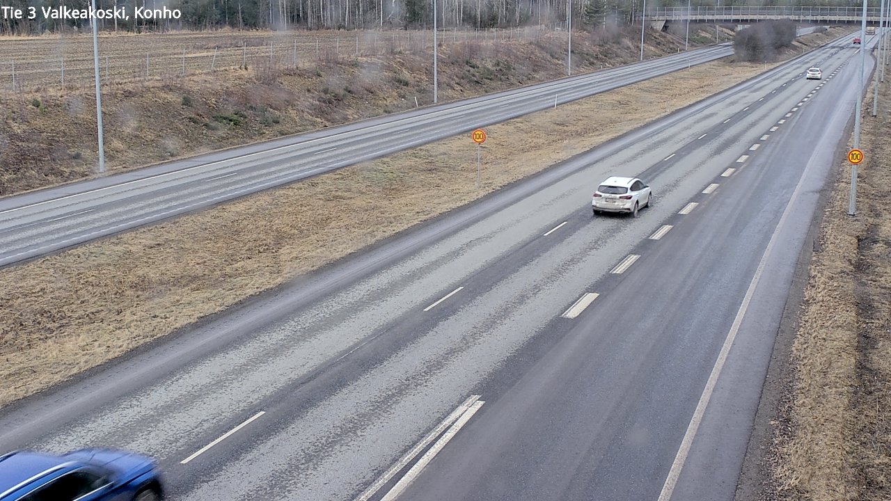 Weather Camera Image Road 3 Valkeakoski, Konho, Valkeakoski, Pirkanmaa