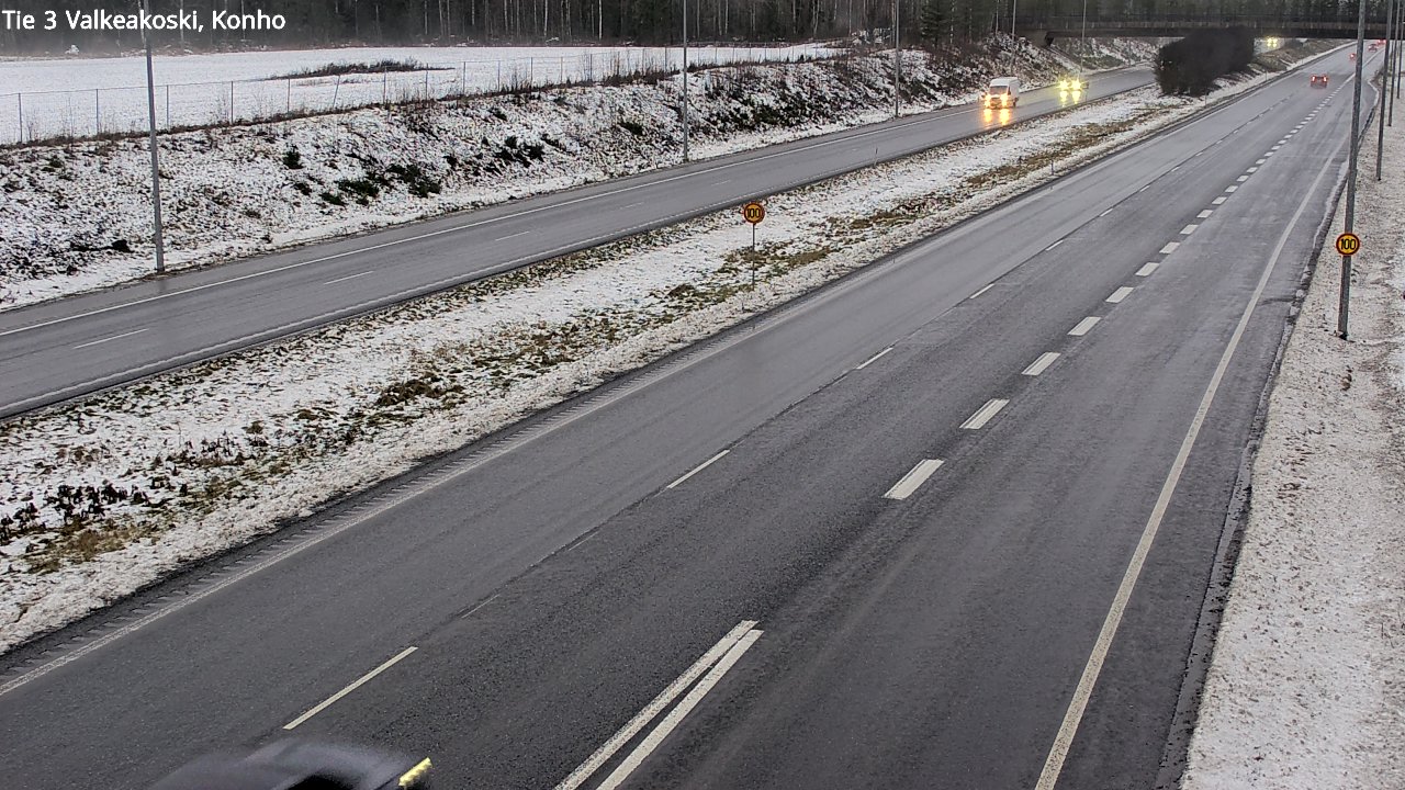 Weather Camera Image Road 3 Valkeakoski, Konho, Valkeakoski, Pirkanmaa