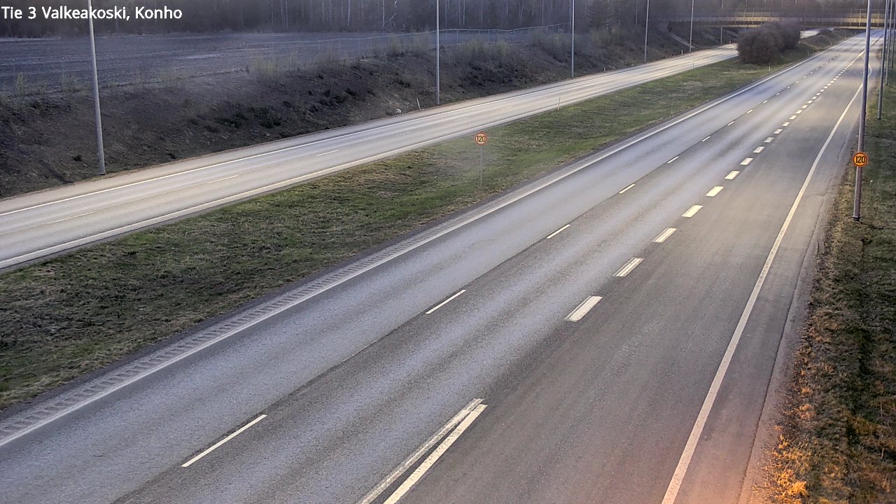 Kelikamerat Kuva Tie 3 Valkeakoski, Konho, Valkeakoski, Pirkanmaa