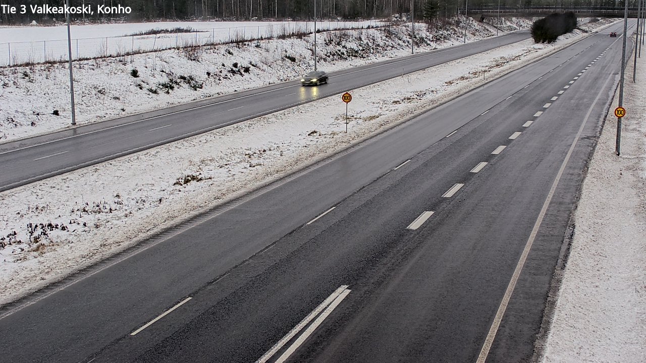 Weather Camera Image Road 3 Valkeakoski, Konho, Valkeakoski, Pirkanmaa