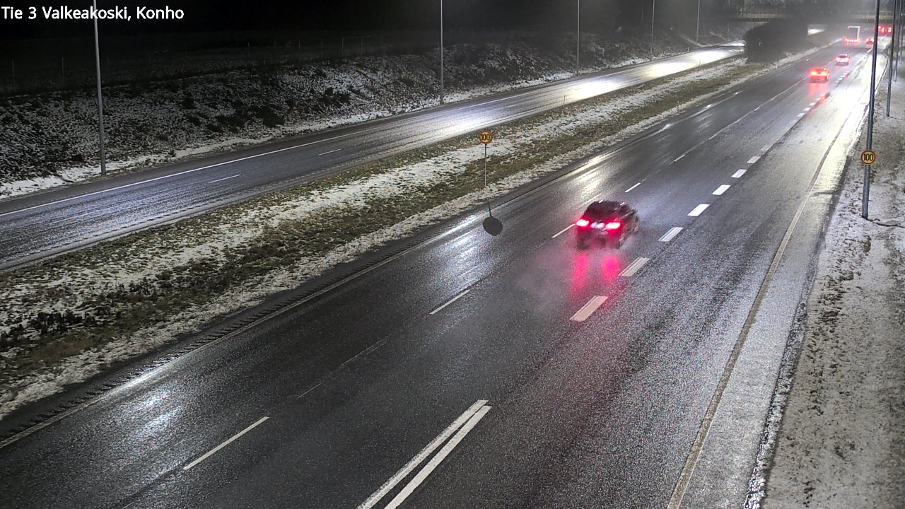 Weather Camera Image Road 3 Valkeakoski, Konho, Valkeakoski, Pirkanmaa