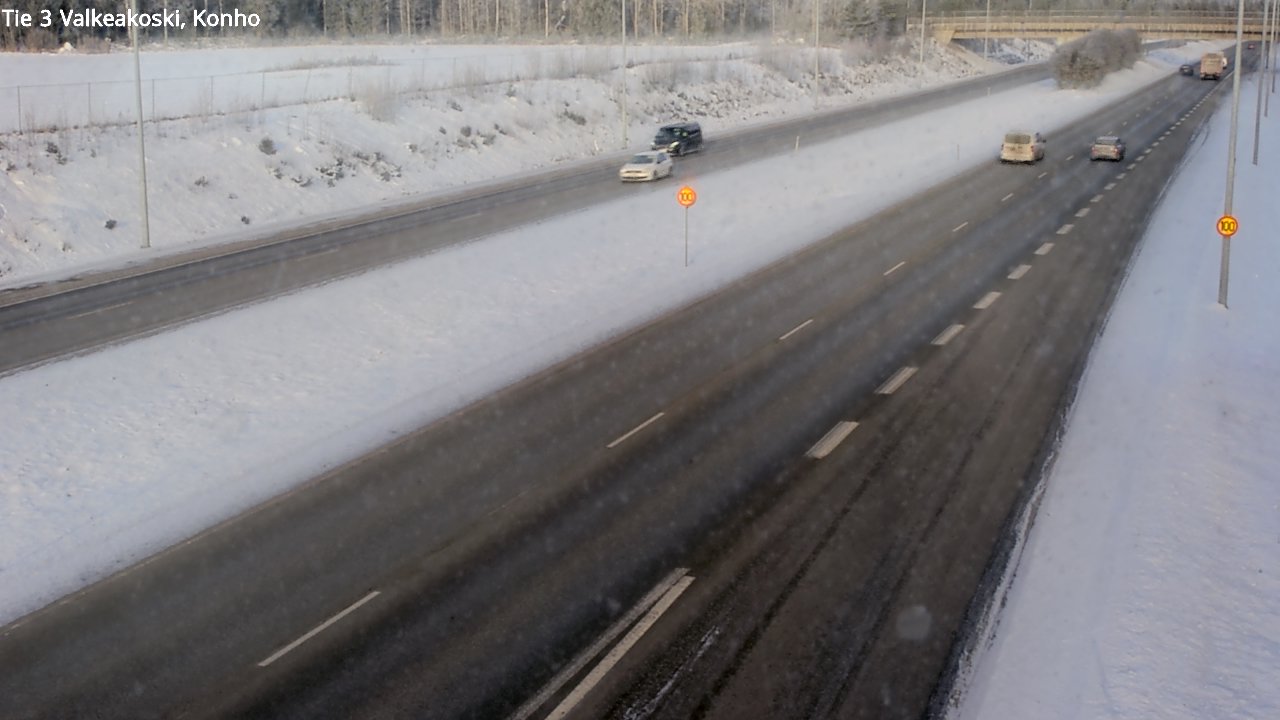 Kelikamerat Kuva Tie 3 Valkeakoski, Konho, Valkeakoski, Pirkanmaa