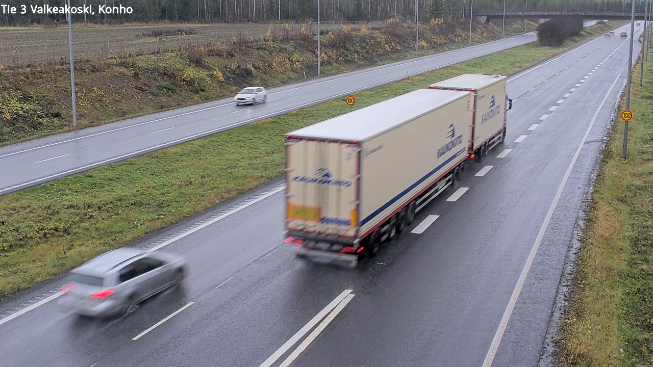 Weather Camera Image Road 3 Valkeakoski, Konho, Valkeakoski, Pirkanmaa