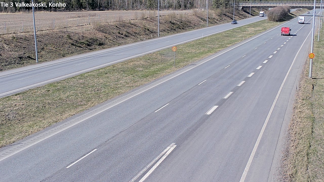 Kelikamerat Kuva Tie 3 Valkeakoski, Konho, Valkeakoski, Pirkanmaa