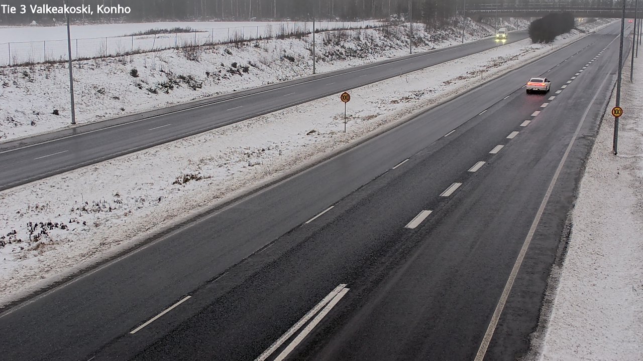 Weather Camera Image Road 3 Valkeakoski, Konho, Valkeakoski, Pirkanmaa