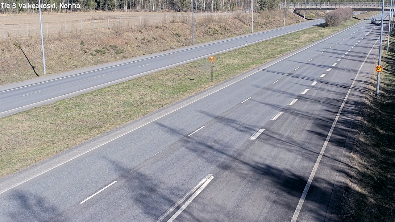 Kelikamerat Kuva Tie 3 Valkeakoski, Konho, Valkeakoski, Pirkanmaa