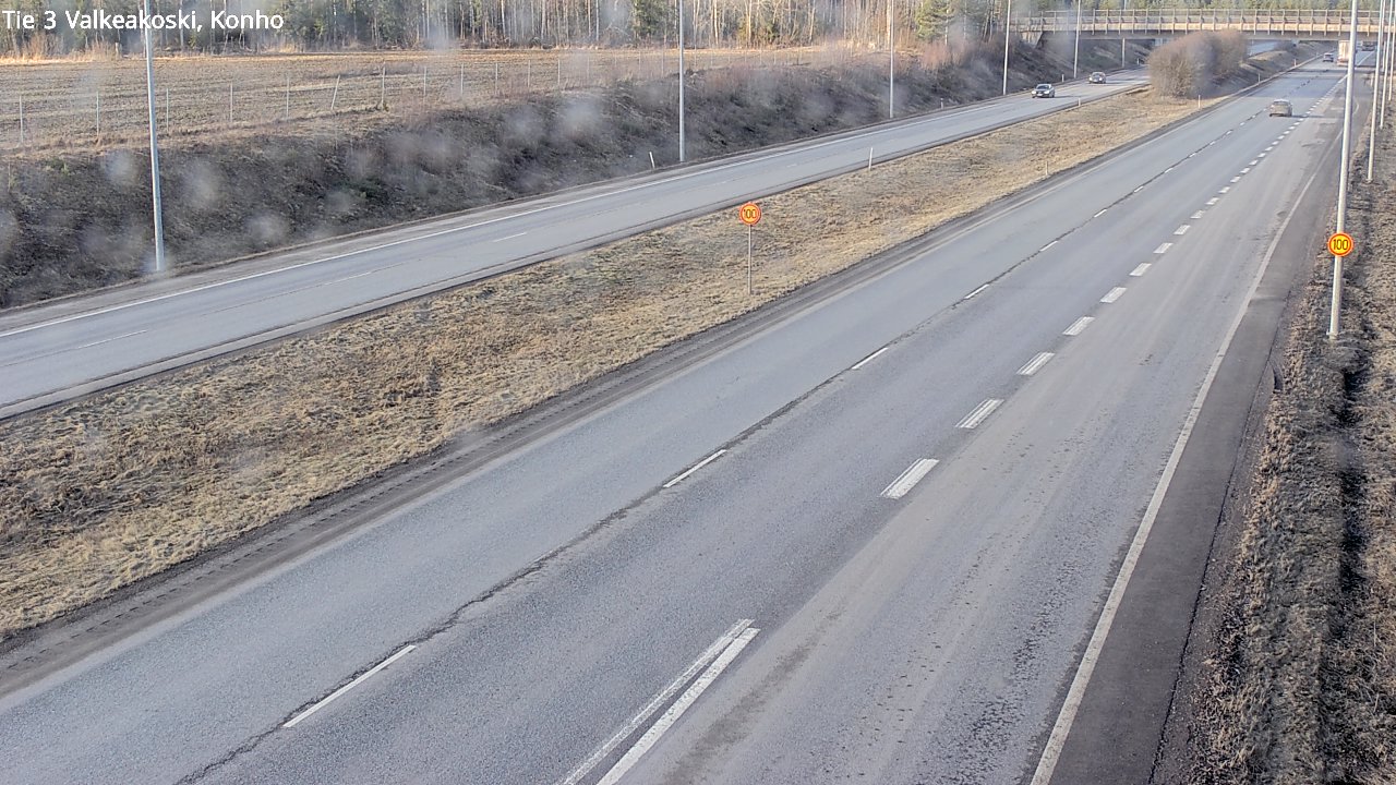 Weather Camera Image Road 3 Valkeakoski, Konho, Valkeakoski, Pirkanmaa