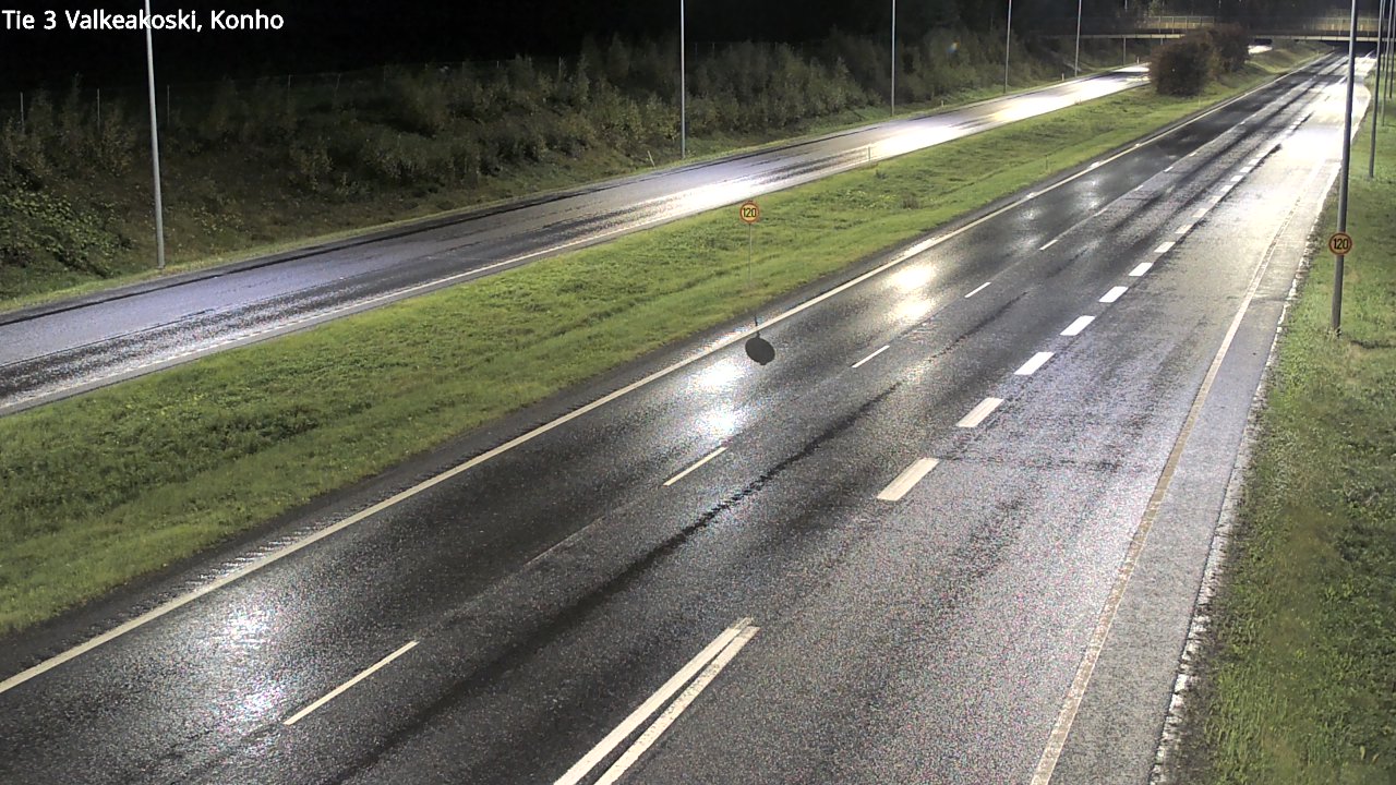 Weather Camera Image Road 3 Valkeakoski, Konho, Valkeakoski, Pirkanmaa