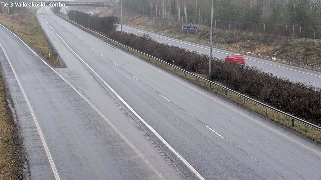 Weather Camera Image Road 3 Valkeakoski, Konho, Valkeakoski, Pirkanmaa