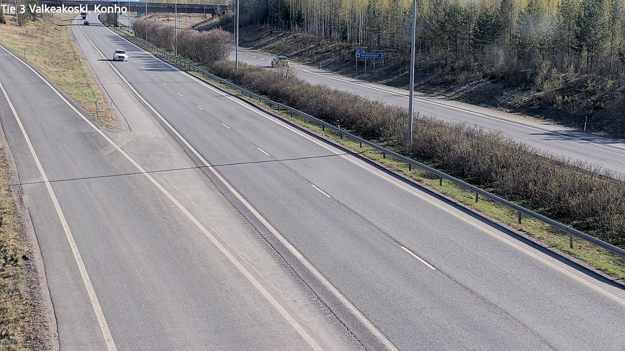 Kelikamerat Kuva Tie 3 Valkeakoski, Konho, Valkeakoski, Pirkanmaa