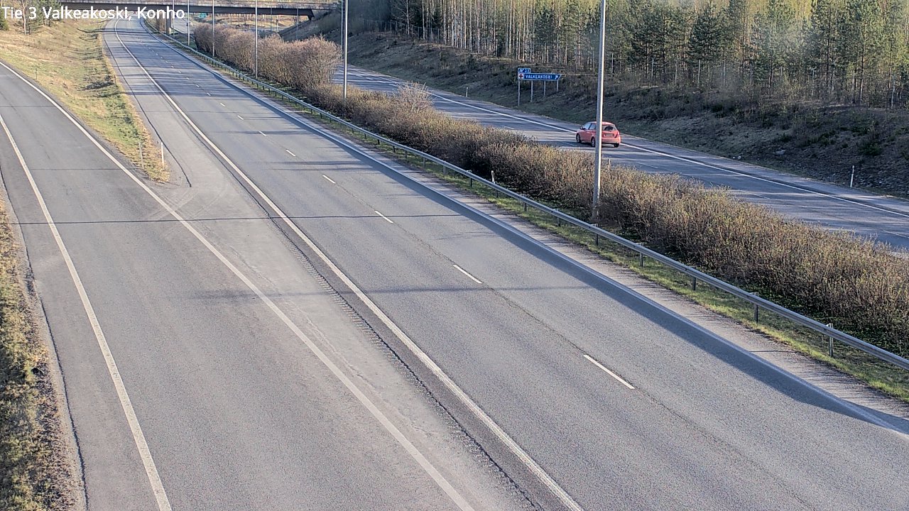 Kelikamerat Kuva Tie 3 Valkeakoski, Konho, Valkeakoski, Pirkanmaa